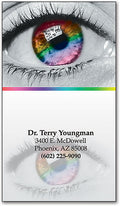 Rainbow Iris Appointment Business Card
