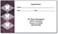 Teeth in Diamonds Appointment Business Card