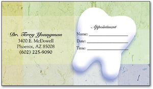 Professional Plaid Appointment Business Card