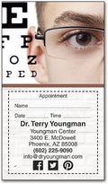 Year End Reminder Sticker Appointment Card