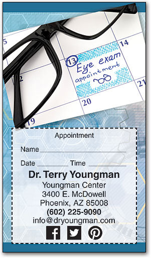 On The Calendar Sticker Appointment Card