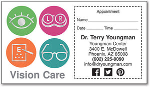 Round Out Your Vision Appointment Card