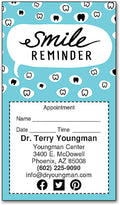 Smile Full of Teeth Sticker Appointment Card