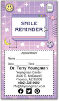 Y2K Reminder Sticker Appointment Card