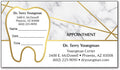 Marble Tooth Sticker Appointment Card
