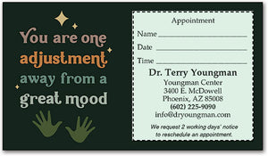 Great Mood Sticker Appointment Card