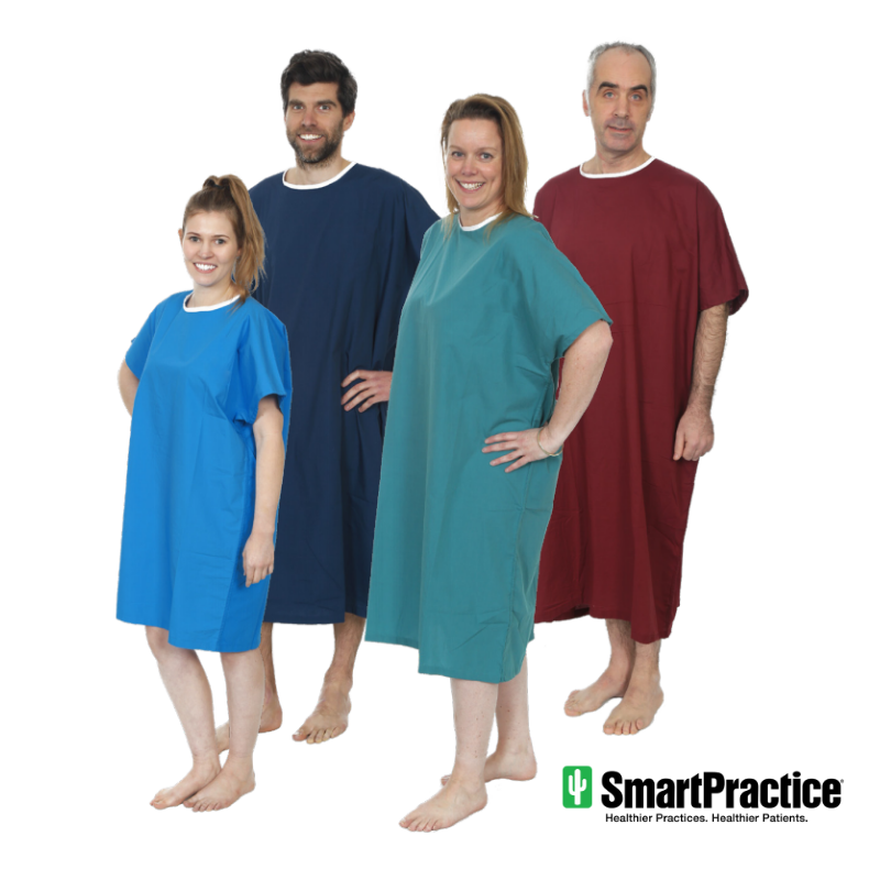 Reusable Polycotton Patient Gowns