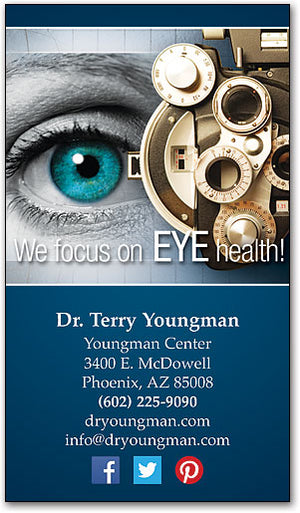 Eye Machine Focus Business Card