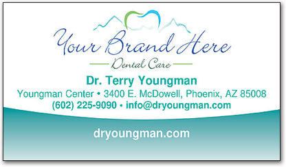 Color Swoosh Semi-Custom Business Card