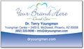 Color Swoosh Semi-Custom Business Card