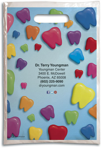 Colourful Teeth Supply Bag