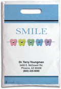 Pastel Colour Teeth Ortho Supply Bag
