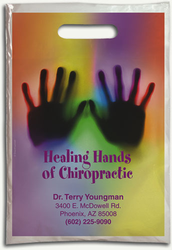 Colorful Chiro Hands Supply Bag