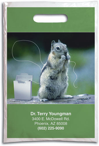 Flossing Squirrel Supply Bag