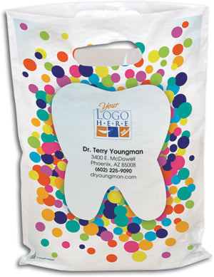 Dotty Tooth Plastic Supply Bags