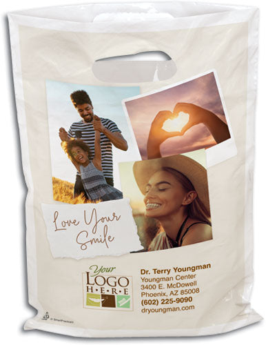 Inspired to Smile Plastic Supply Bag