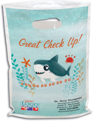Baby Shark Plastic Supply Bags