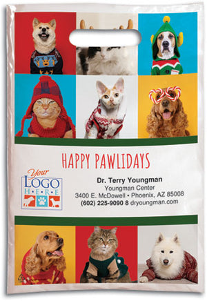 Festive Pets Plastic Supply Bag