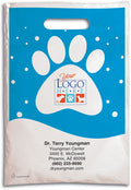 Paw Dots Plastic Supply Bag