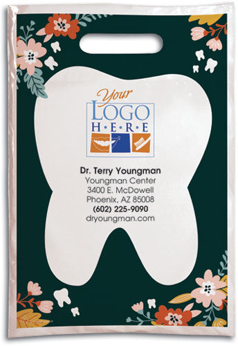 Botanical Reminder Plastic Supply Bag