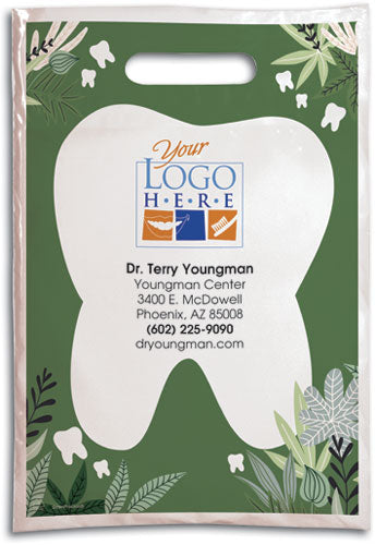 Botanical Reminder Plastic Supply Bag