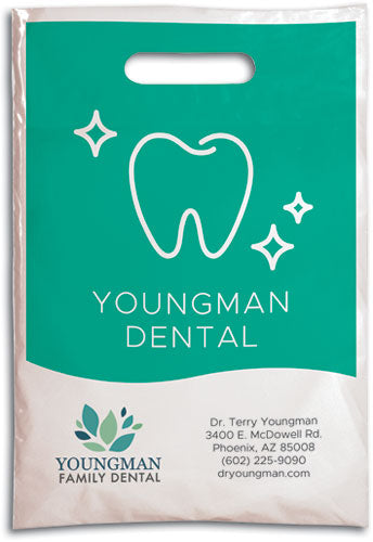 Tooth Sparkle Colour Selection Plastic Bag