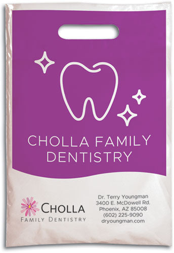 Tooth Sparkle Colour Selection Plastic Bag