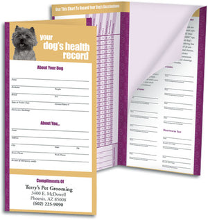 Dog Vaccination Folder