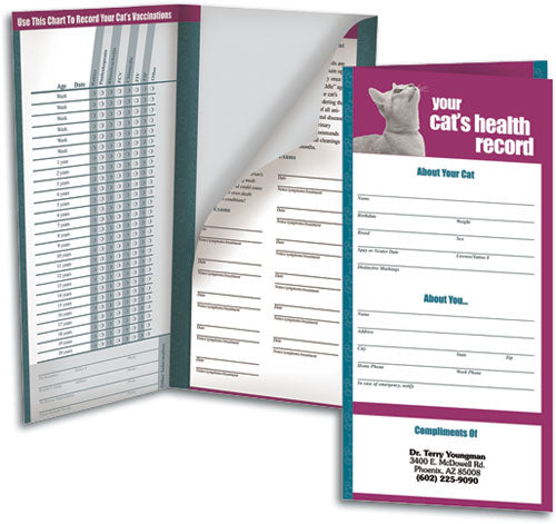 Cat Vaccination Folder
