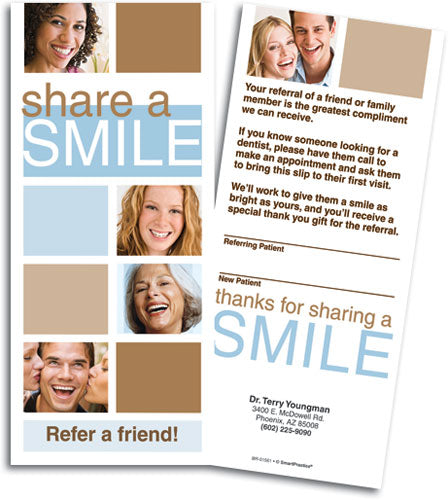 Smile Blocks Referral Slip