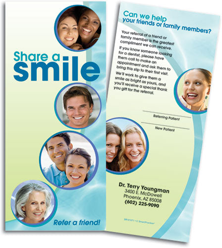 Four Circle Smile Referral Slip
