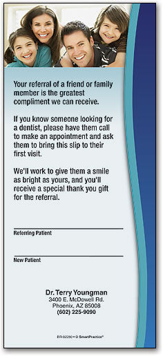 Happy Family Referral Slip