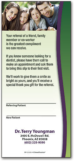 Happy Family Referral Slip