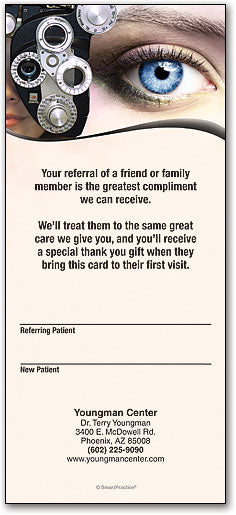 Blue Eye Referral Slip
