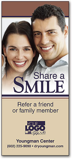 Grinning Couple Referral Slip