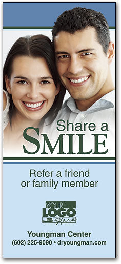 Grinning Couple Referral Slip