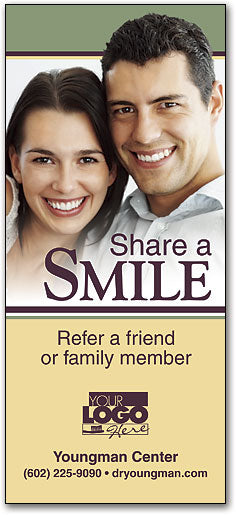 Grinning Couple Referral Slip