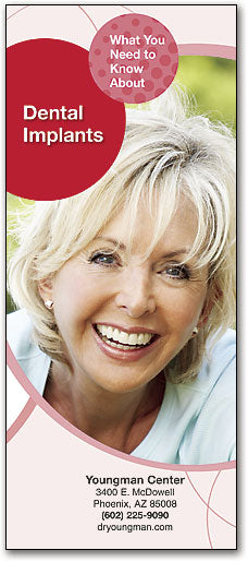 Bright Smiles Brochure: Dental Implants