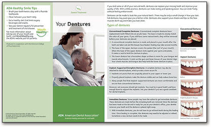 ADA Brochure: Your Dentures