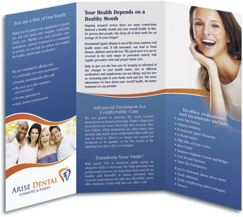 Custom Tri-fold Brochure