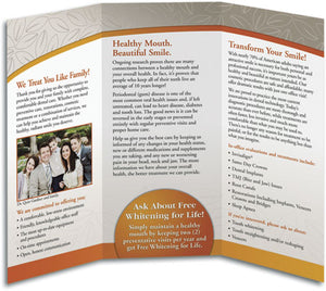Custom Tri-fold Brochure