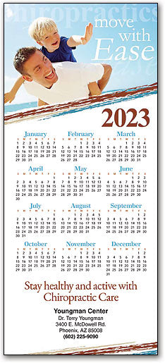 Move with Ease Tri-fold Calendar with Envelope