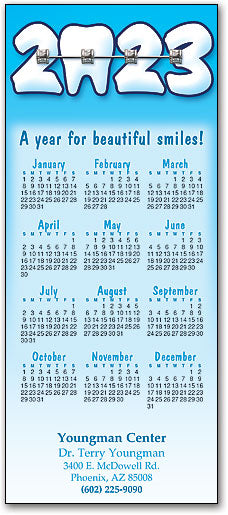 Beautiful Smile Ortho Promotional Calendar