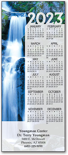 Waterfall Promotional Calendar
