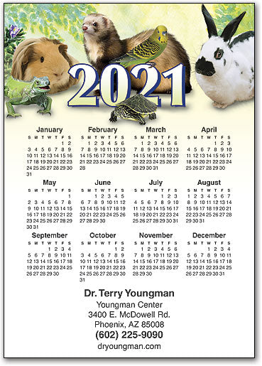 Ready for Our Close Up Calendar Postcard