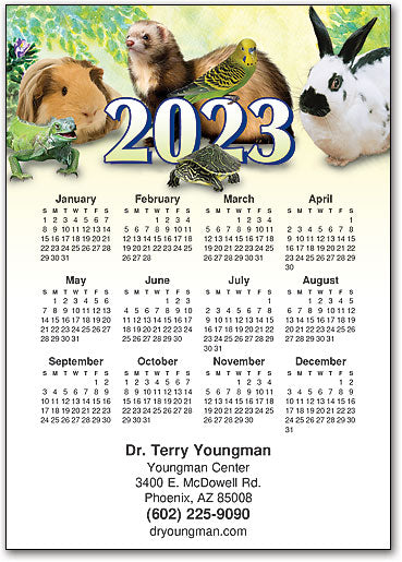 Ready for Our Close Up Calendar Magnet