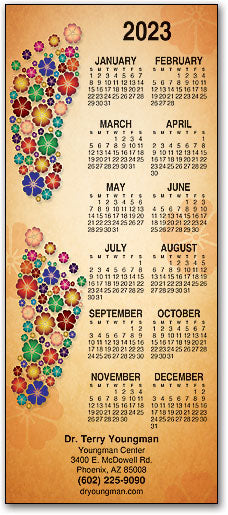 Floral Footprints Promotional Calendar