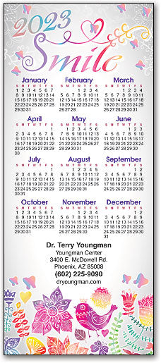Nature Smiles Promotional Calendar
