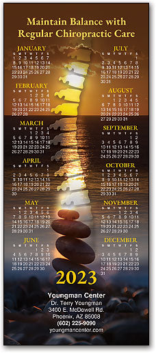 Maintain Balance customisable Promotional Calendar