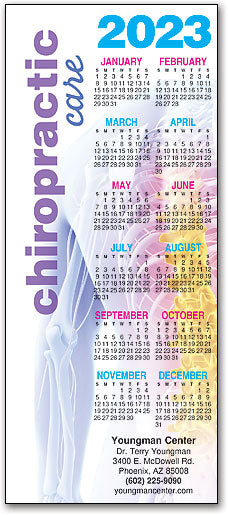 Spine of Gold Promotional Calendar
